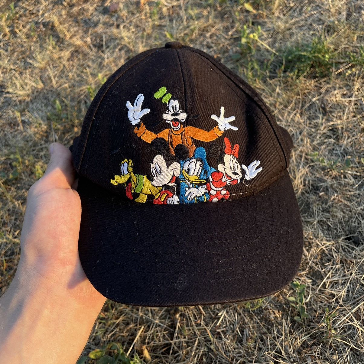 Vintage Vintage 90s Mickey Disney Graphic Cap Hat Streetwear Slim OS Size ONE SIZE - 2 Thumbnail