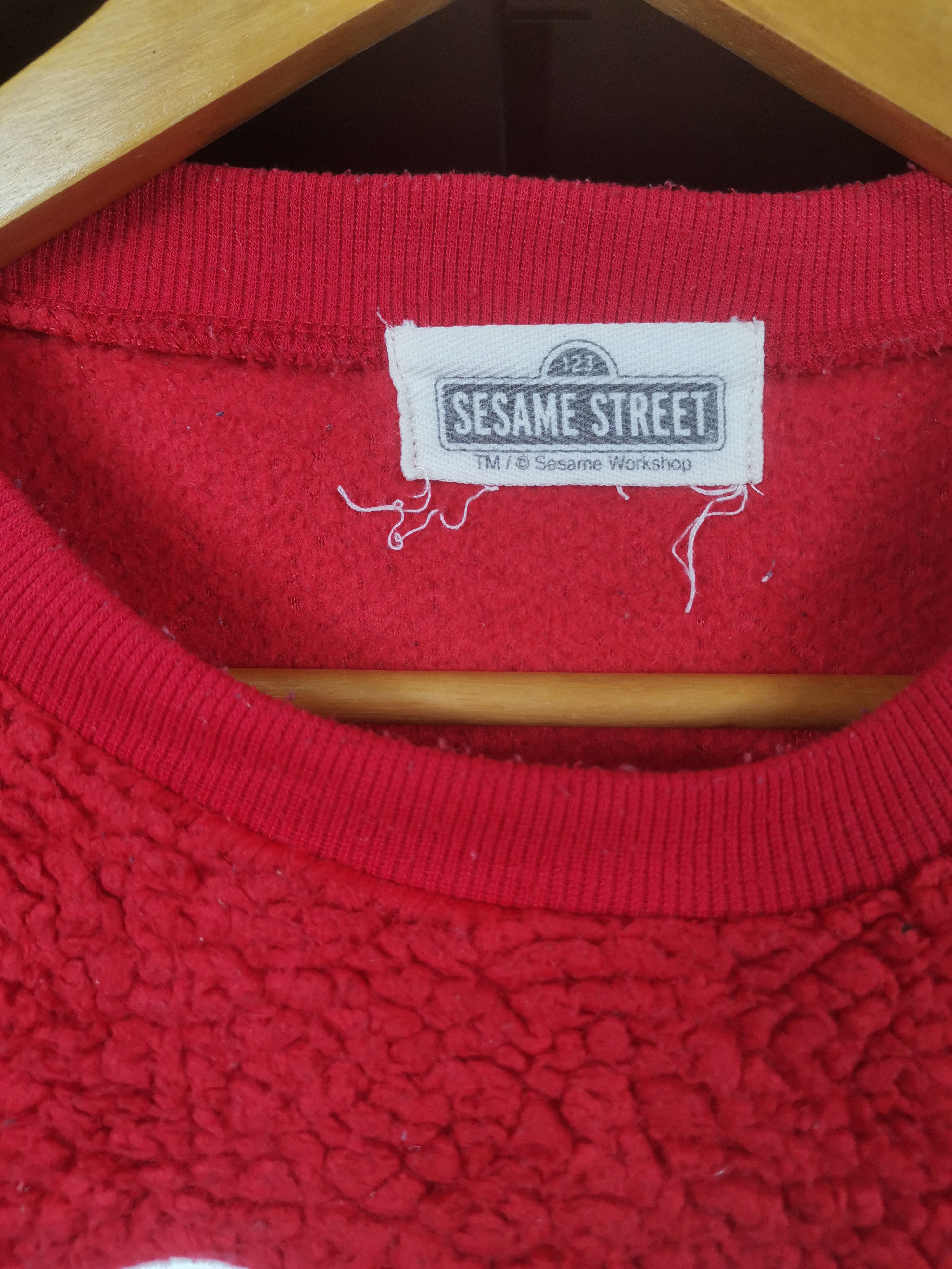 Cartoon Network Vintage Japanese Brand Elmo Sesame Street Sweatshirt Size US L / EU 52-54 / 3 - 4 Thumbnail