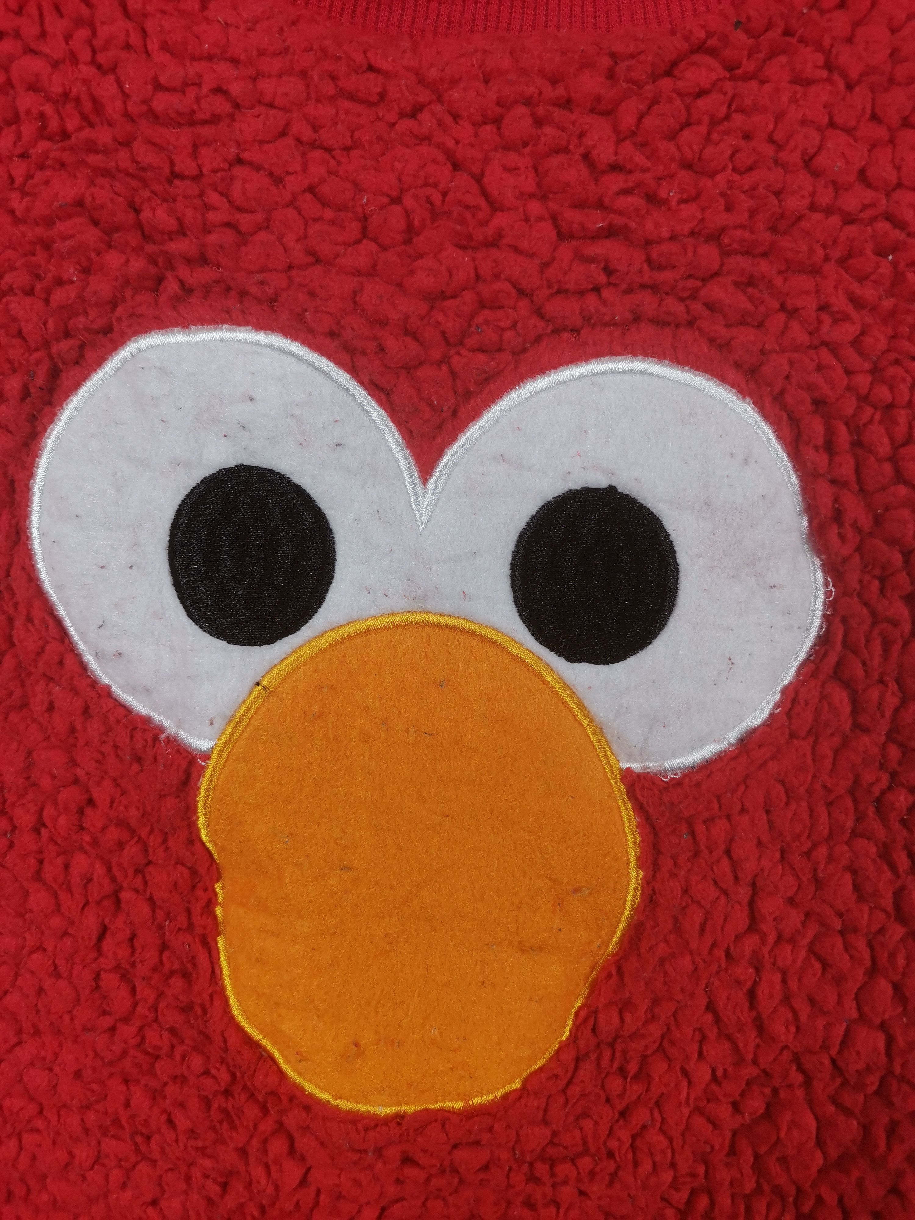 Cartoon Network Vintage Japanese Brand Elmo Sesame Street Sweatshirt Size US L / EU 52-54 / 3 - 2 Thumbnail
