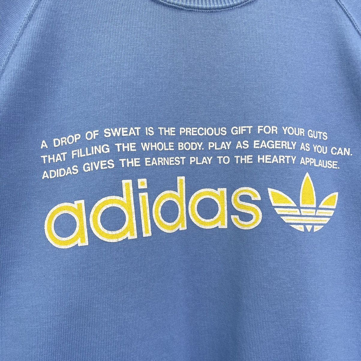 Adidas Vintage 00s Adidas Trifoil Crewneck Sweatshirt Size S Size US S / EU 44-46 / 1 - 5 Thumbnail