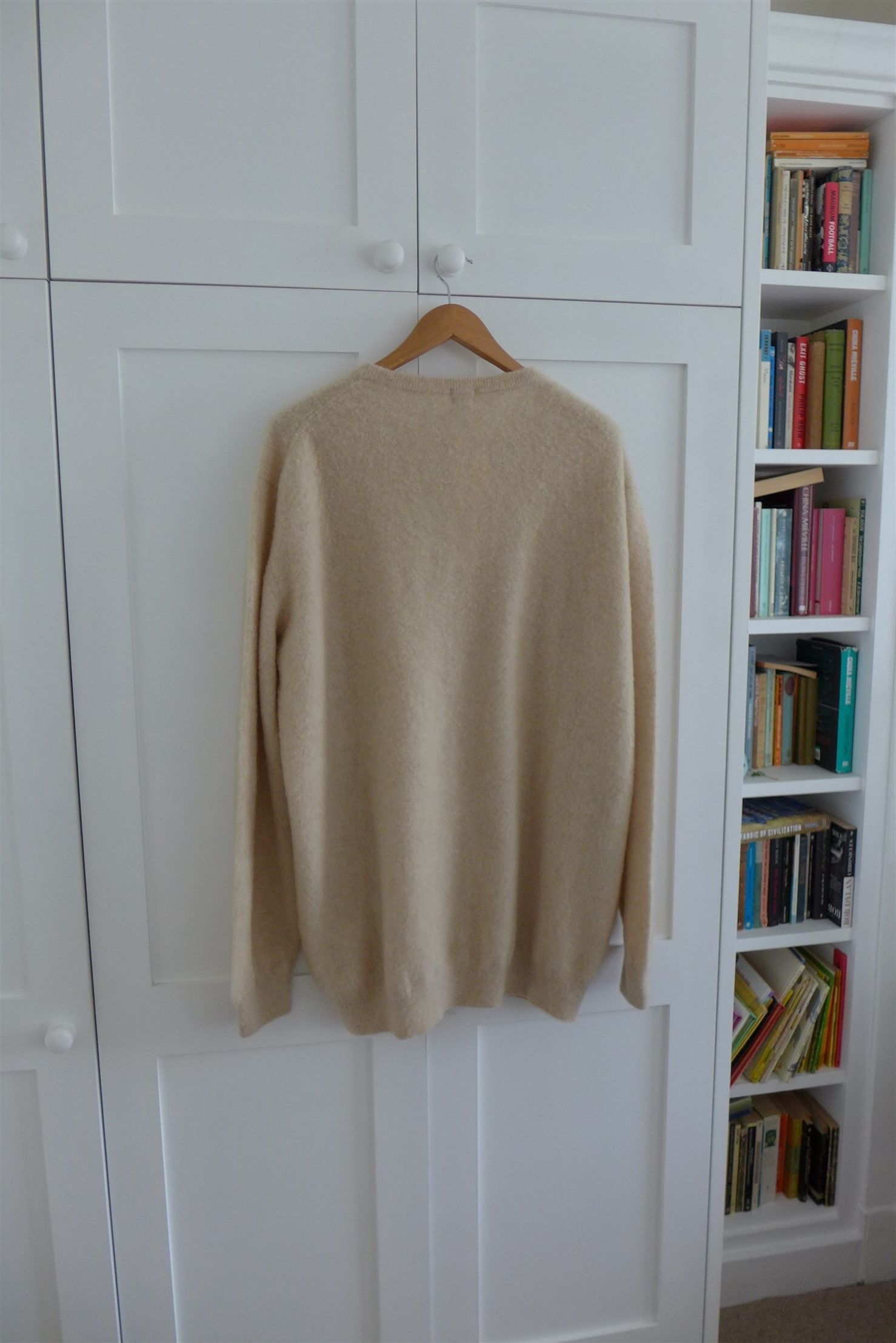 Massimo Alba Massimo Alba Kane Sweater - Off-White Brushed Cashmere Size US XXL / EU 58 / 5 - 4 Thumbnail