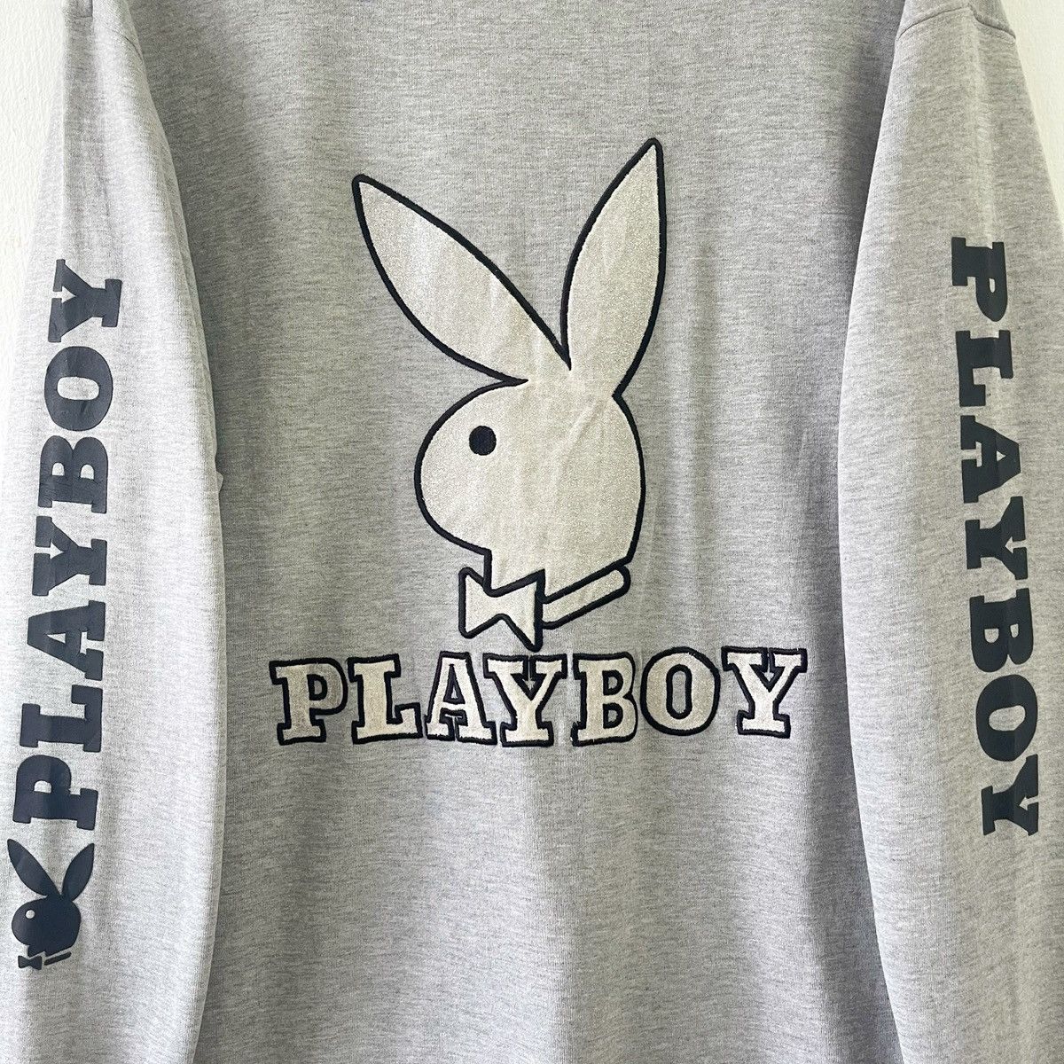 Playboy × Vintage Playboy Embroidered Big Logo Pullover Sweatshirt size M Size US M / EU 48-50 / 2 - 4 Thumbnail