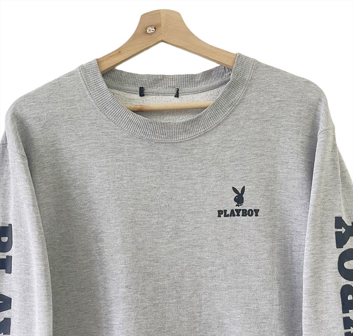 Playboy × Vintage Playboy Embroidered Big Logo Pullover Sweatshirt size M Size US M / EU 48-50 / 2 - 7 Thumbnail