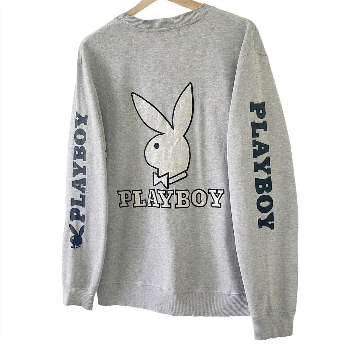 Playboy × Vintage Playboy Embroidered Big Logo Pullover Sweatshirt size M Size US M / EU 48-50 / 2 - 3 Thumbnail