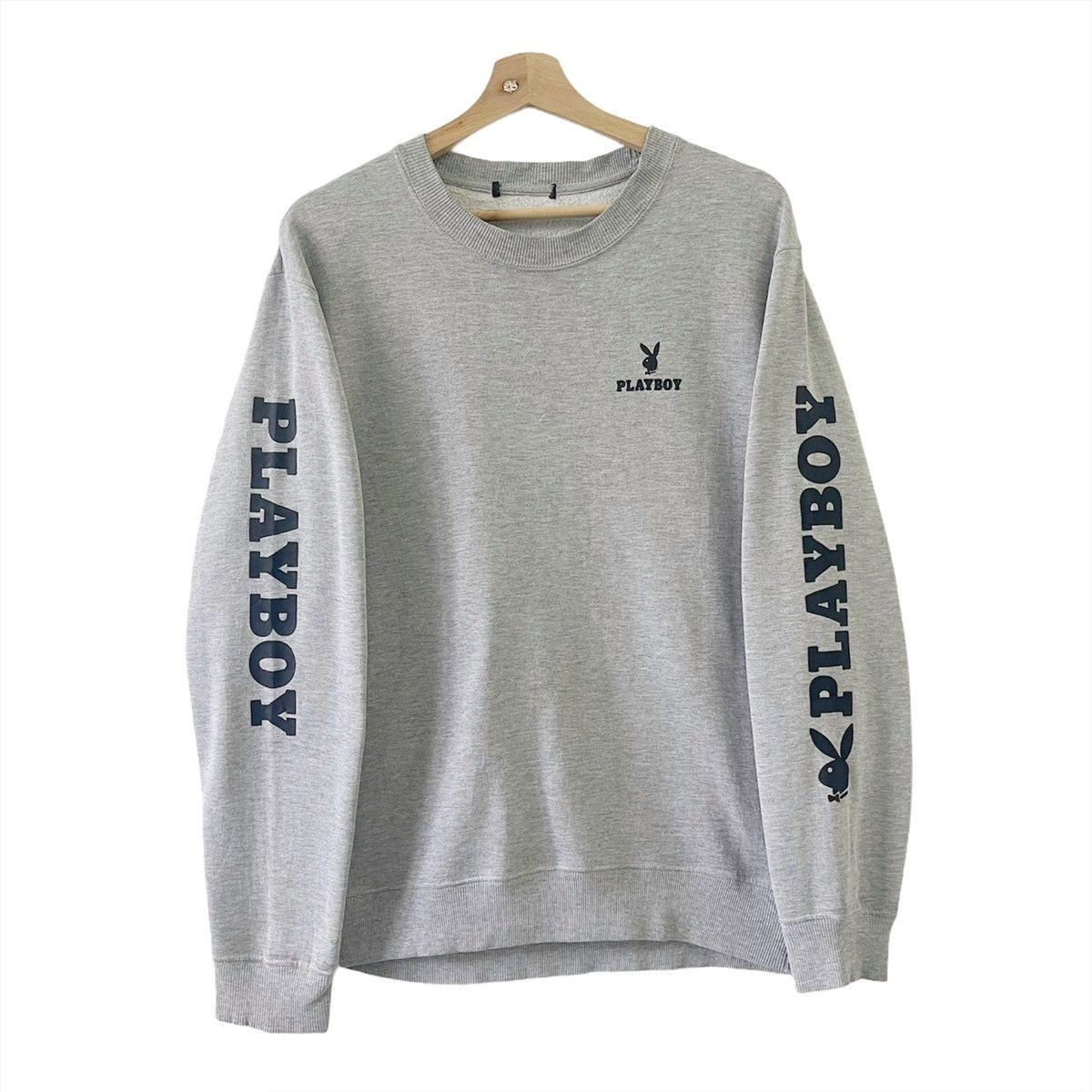Playboy × Vintage Playboy Embroidered Big Logo Pullover Sweatshirt size M Size US M / EU 48-50 / 2 - 6 Thumbnail