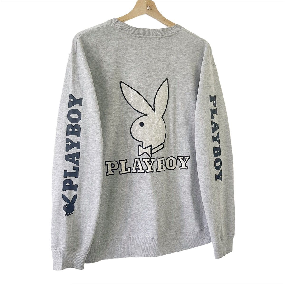 Playboy × Vintage Playboy Embroidered Big Logo Pullover Sweatshirt size M Size US M / EU 48-50 / 2 - 2 Thumbnail