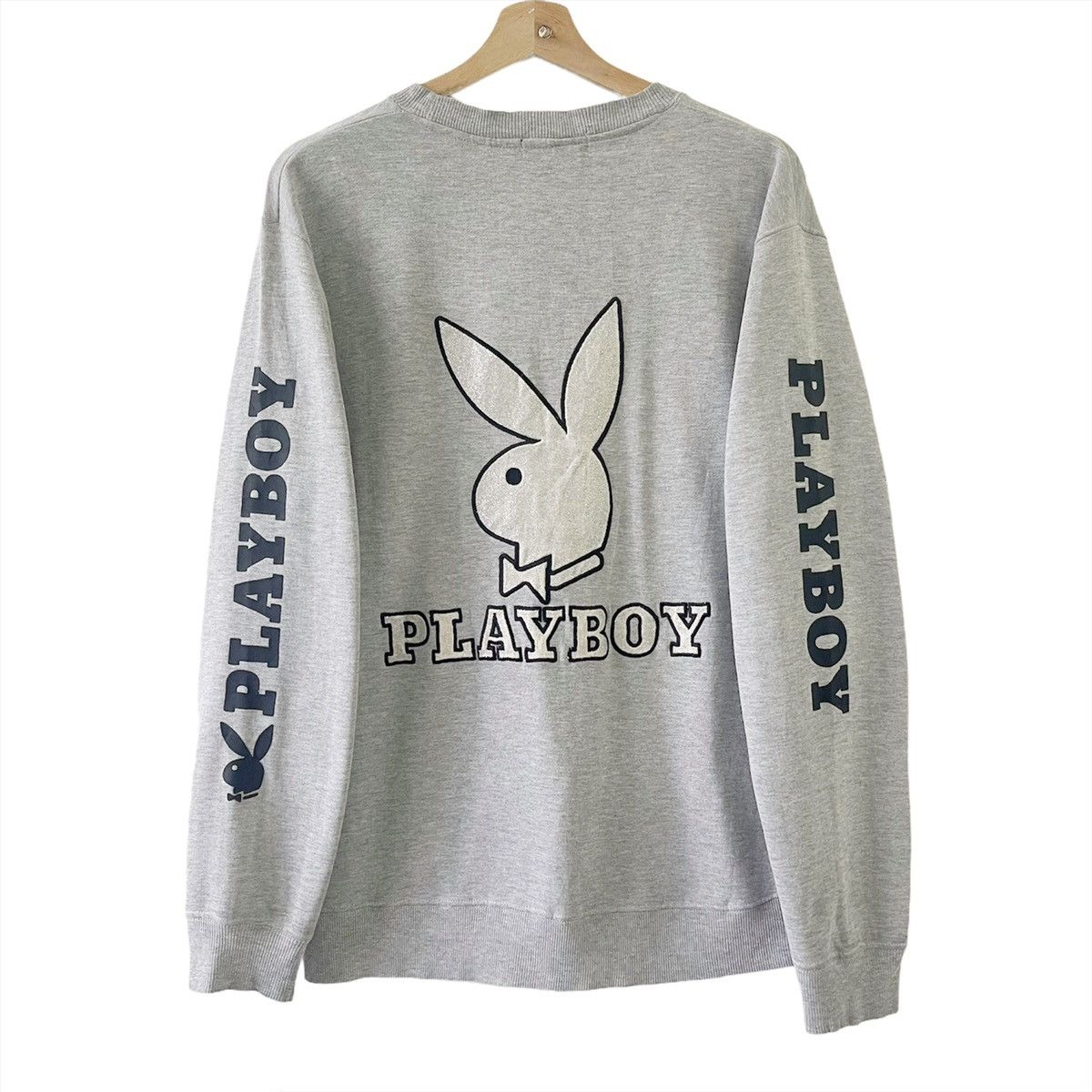 Playboy × Vintage Playboy Embroidered Big Logo Pullover Sweatshirt size M Size US M / EU 48-50 / 2 - 1 Thumbnail