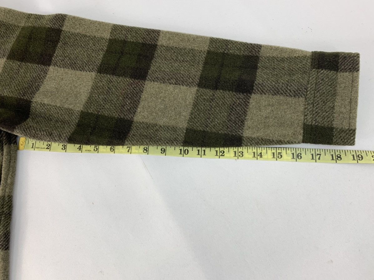 Flannel Kent In Tradition Thick Flannel Plaid Checked Wool Size US L / EU 52-54 / 3 - 12 Thumbnail