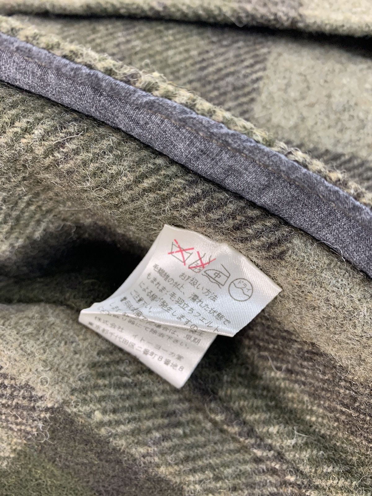 Flannel Kent In Tradition Thick Flannel Plaid Checked Wool Size US L / EU 52-54 / 3 - 9 Thumbnail