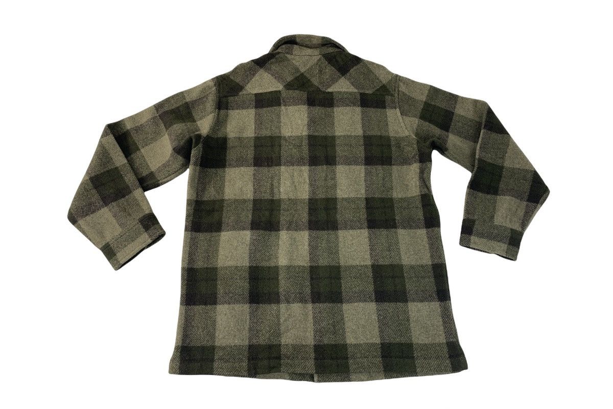 Flannel Kent In Tradition Thick Flannel Plaid Checked Wool Size US L / EU 52-54 / 3 - 2 Thumbnail