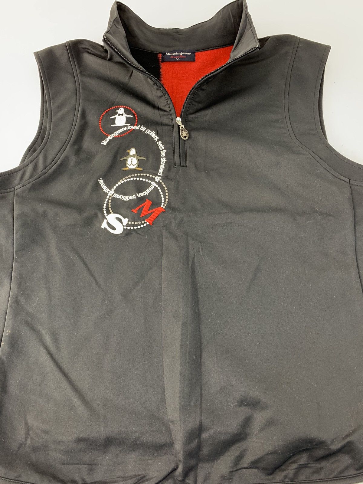 Grand Slam Munsingwear Grand Slam By Golfer Embroidery Big Logo Vest Size L / US 10 / IT 46 - 4 Thumbnail
