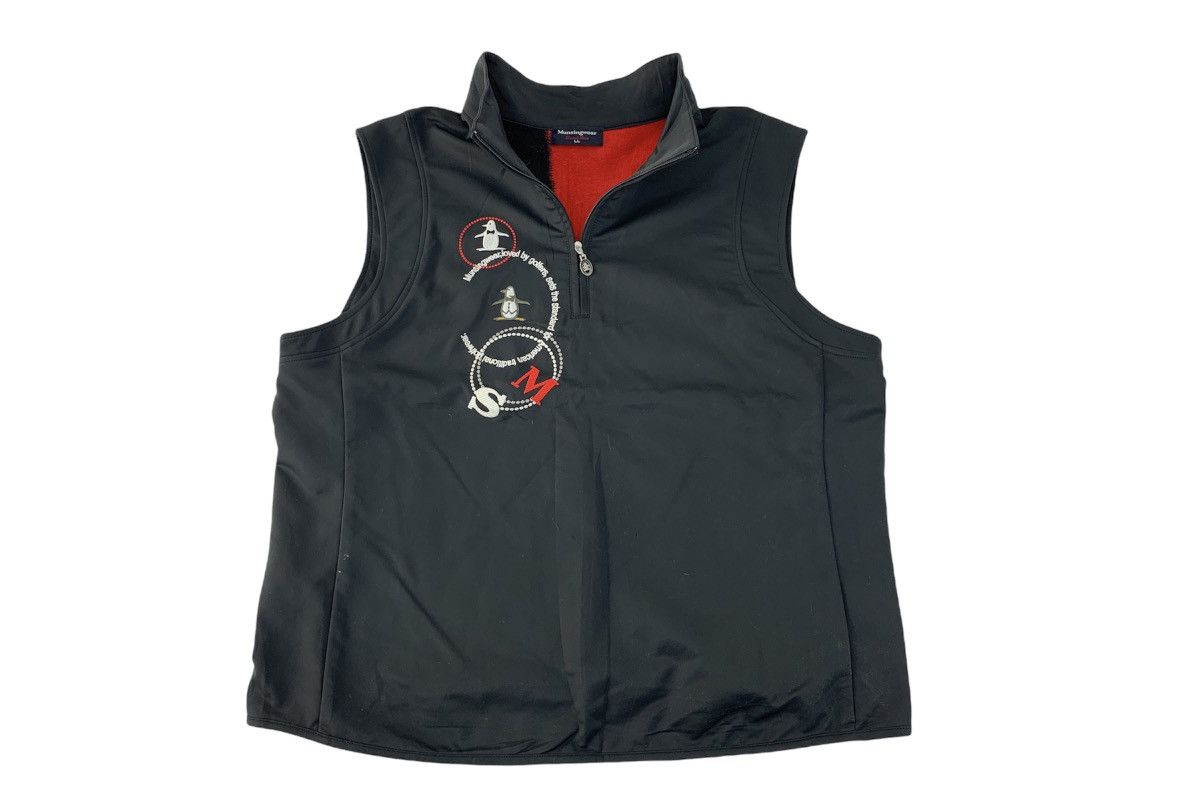 Grand Slam Munsingwear Grand Slam By Golfer Embroidery Big Logo Vest Size L / US 10 / IT 46 - 1 Thumbnail