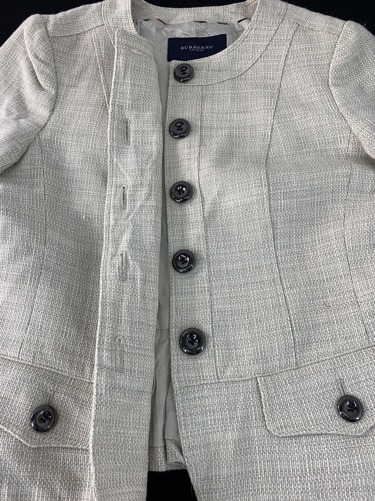 Burberry Rare Burberry London Blouson Coat Jacket Button Down Style Size S / US 4 / IT 40 - 4 Thumbnail