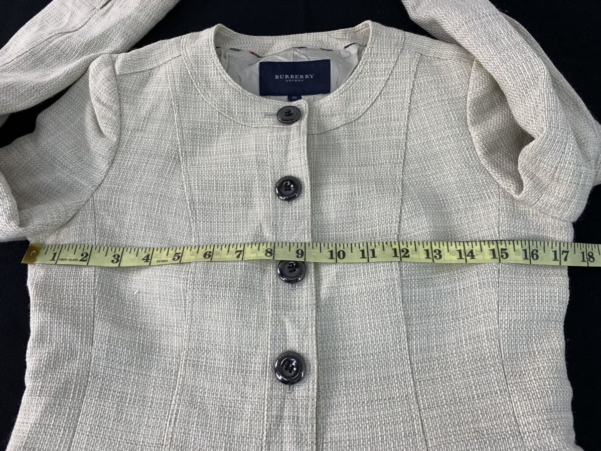 Burberry Rare Burberry London Blouson Coat Jacket Button Down Style Size S / US 4 / IT 40 - 10 Thumbnail