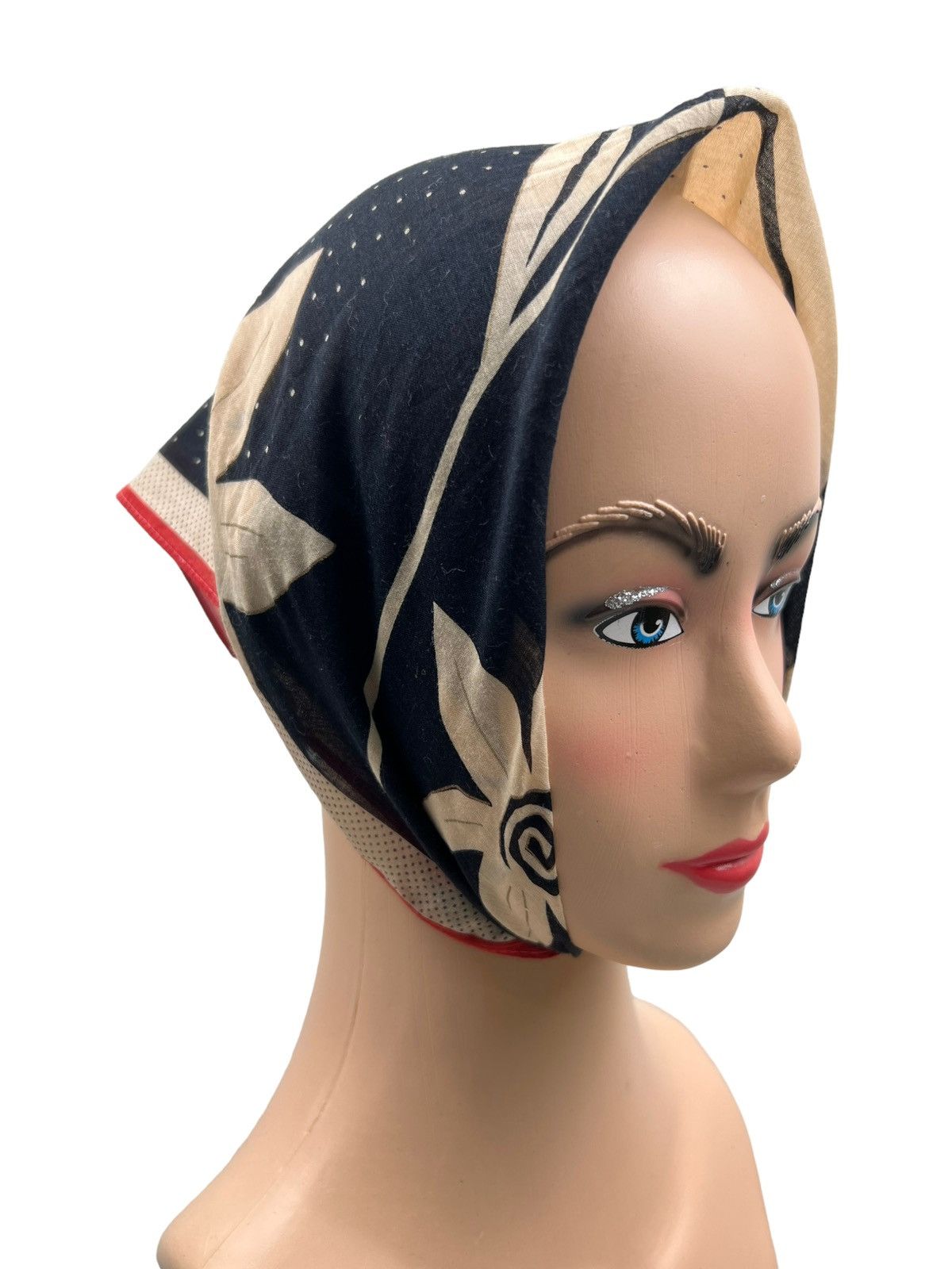 Japanese Brand Junko Koshino Handkerchief Neckerchief Bandana Pocketsquare Size ONE SIZE - 1 Thumbnail