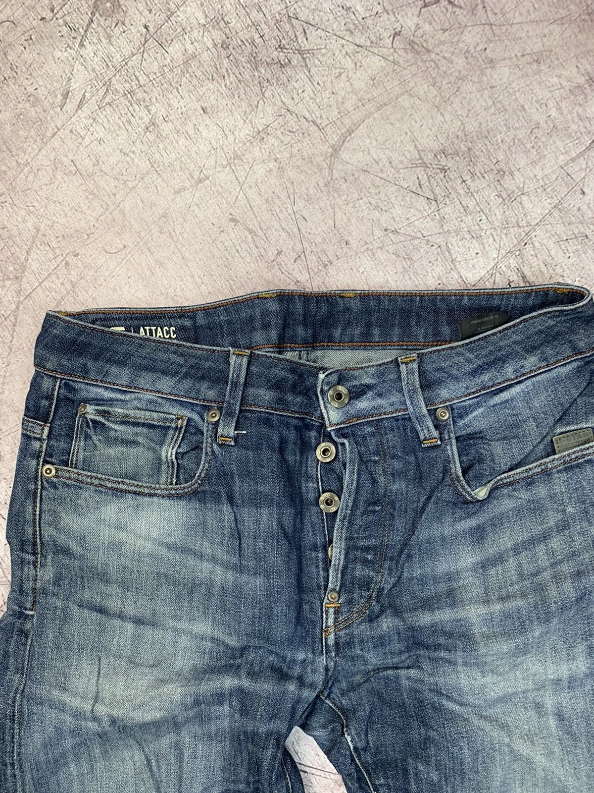 G-Star G Star Raw Mens Denim Pants Jeans Size US 31 - 10 Thumbnail