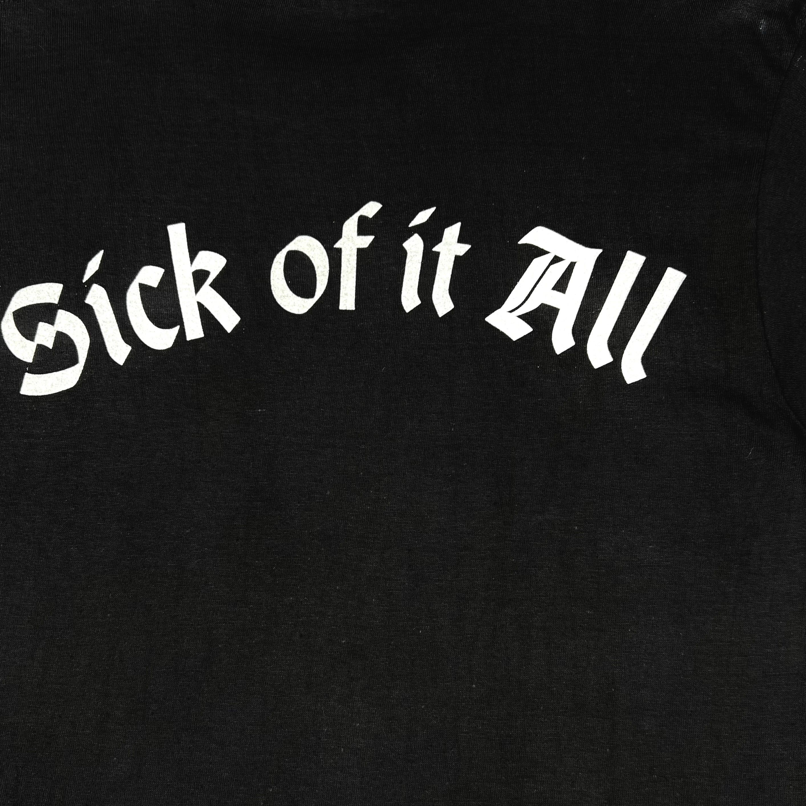 Band Tees Vintage Mid 90s Sick Of It All ‘City of New York’ Euro Shirt Size US L / EU 52-54 / 3 - 7 Thumbnail