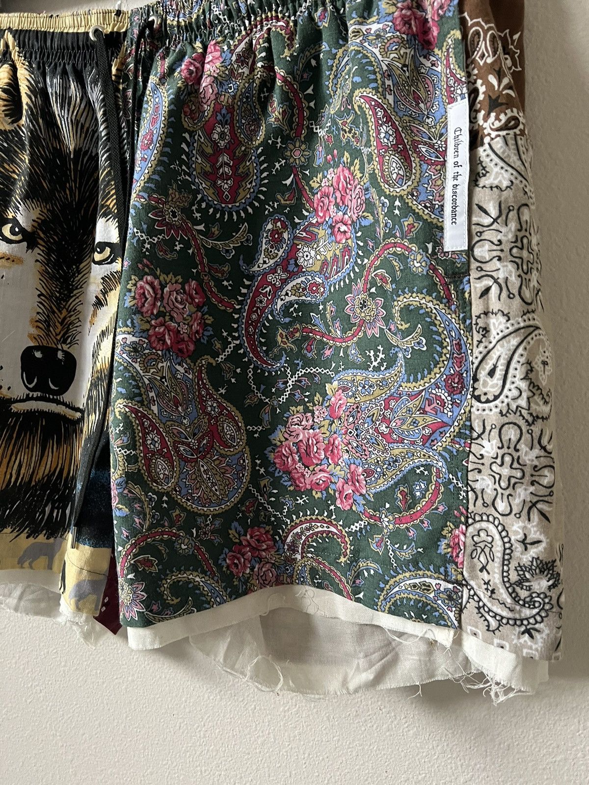 Children of the discordance Children of The Discordance Patchwork Shorts Size US 34 / EU 50 - 4 Thumbnail