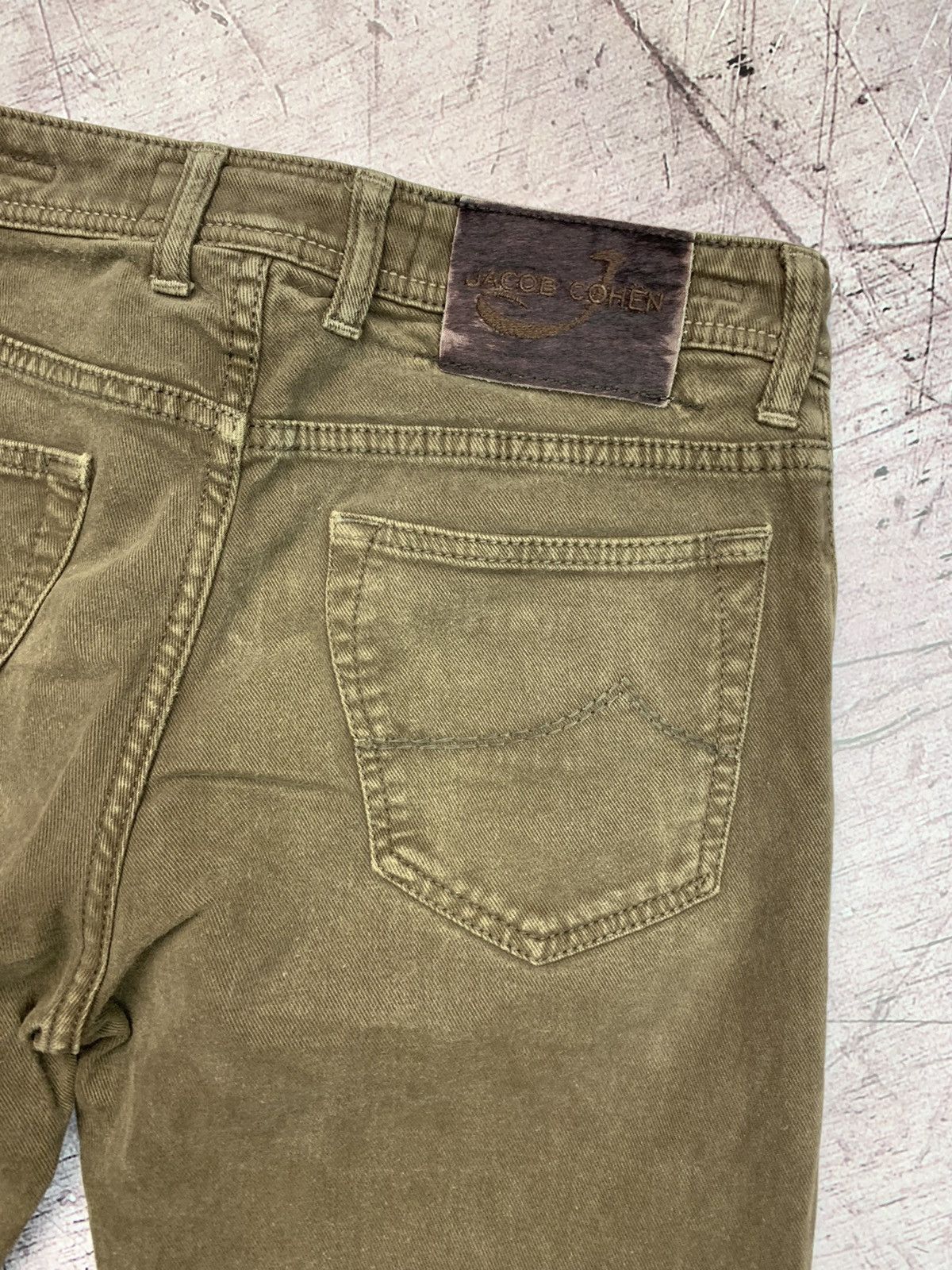 Jacob Cohen × Vintage Vintage Jacob Cohen Mens Corduroy Pants Size US 32 / EU 48 - 4 Thumbnail
