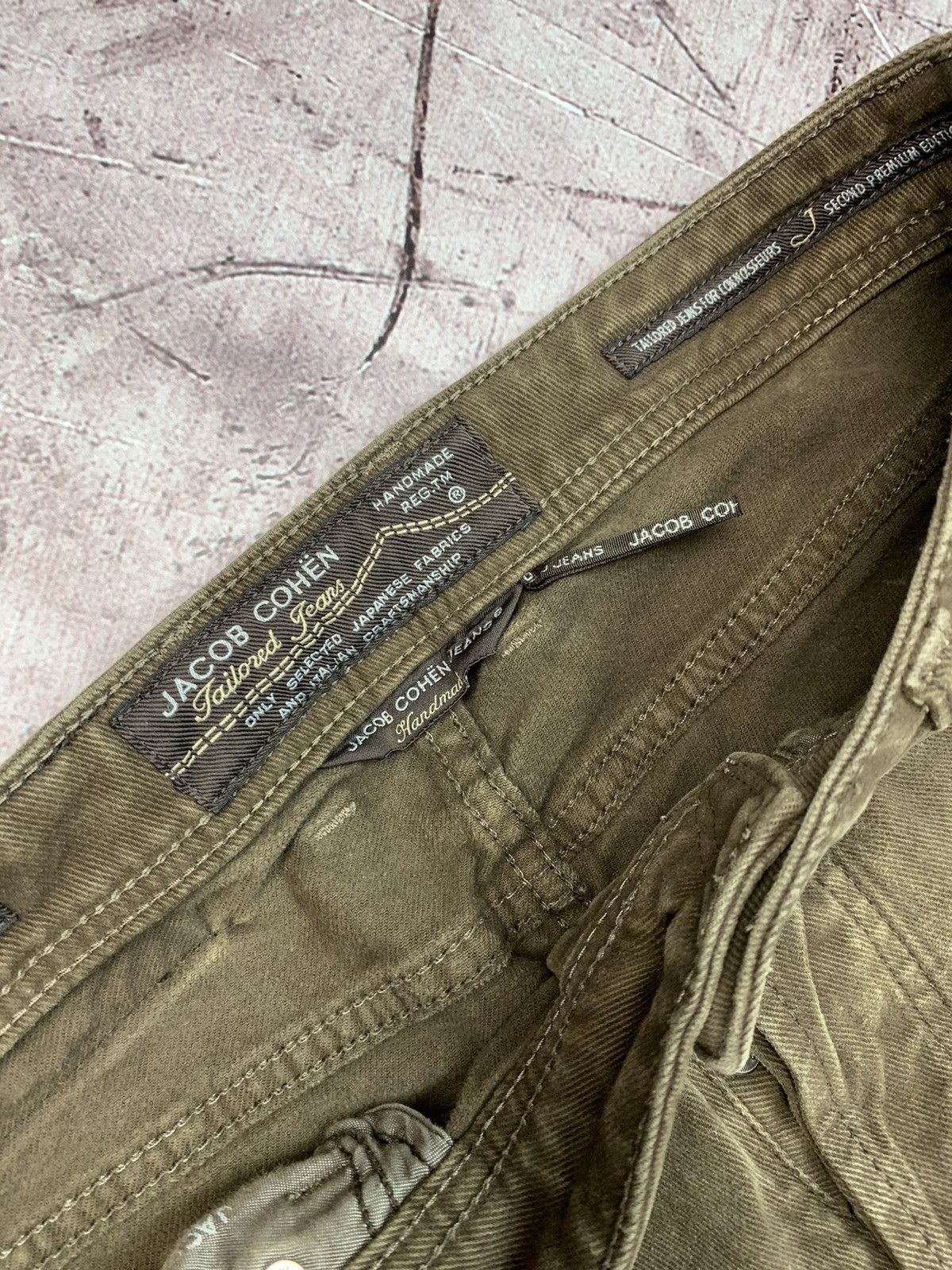 Jacob Cohen × Vintage Vintage Jacob Cohen Mens Corduroy Pants Size US 32 / EU 48 - 8 Thumbnail