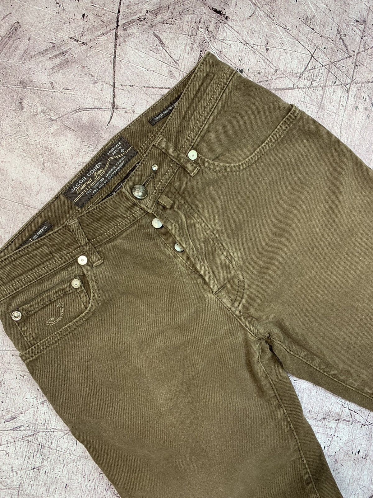 Jacob Cohen × Vintage Vintage Jacob Cohen Mens Corduroy Pants Size US 32 / EU 48 - 3 Thumbnail