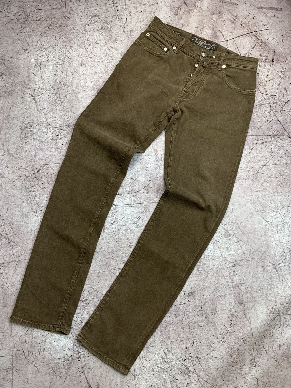 Jacob Cohen × Vintage Vintage Jacob Cohen Mens Corduroy Pants Size US 32 / EU 48 - 2 Thumbnail