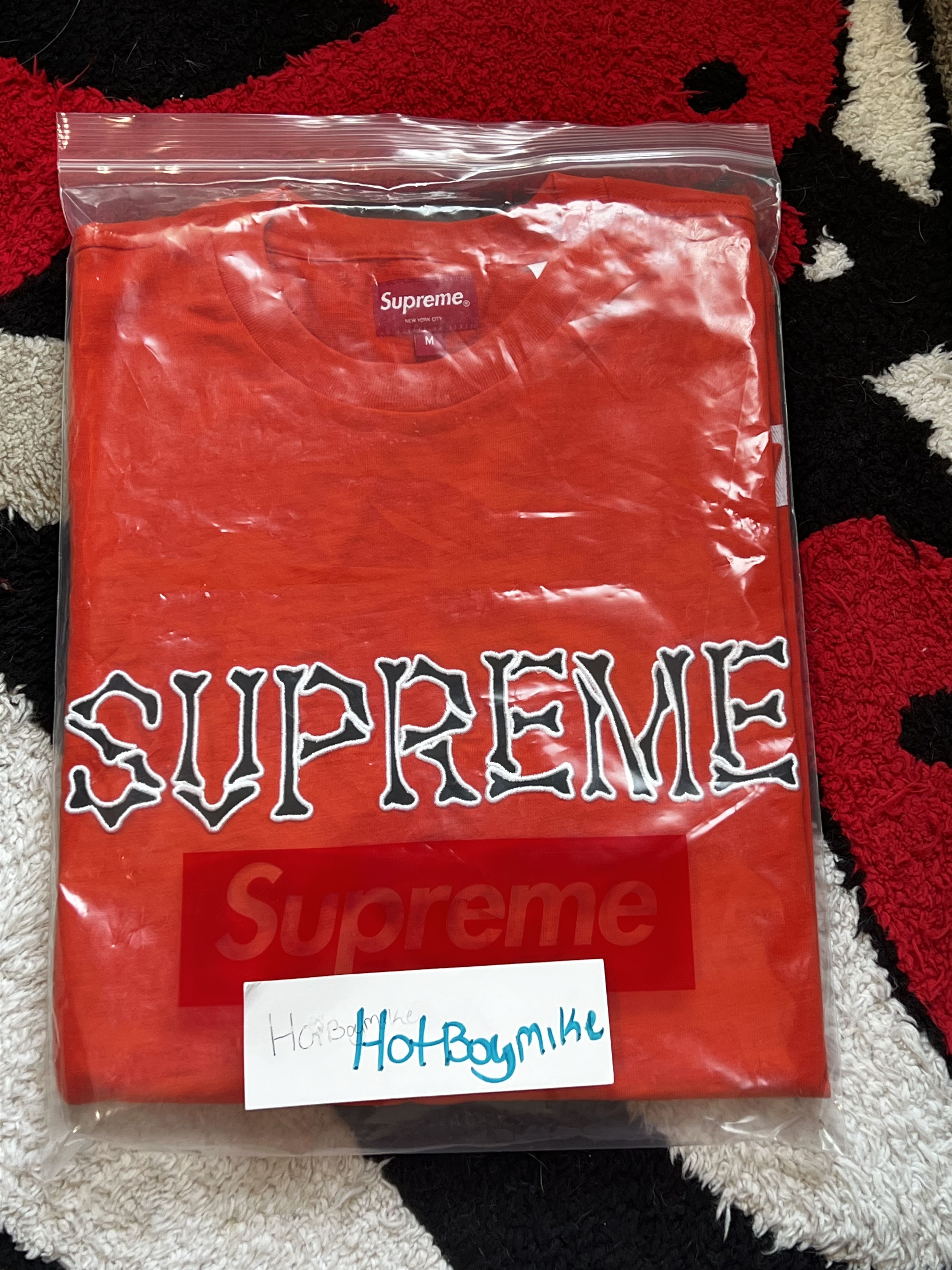 Supreme Supreme Bones S/S Top Size US M / EU 48-50 / 2 - 1 Thumbnail