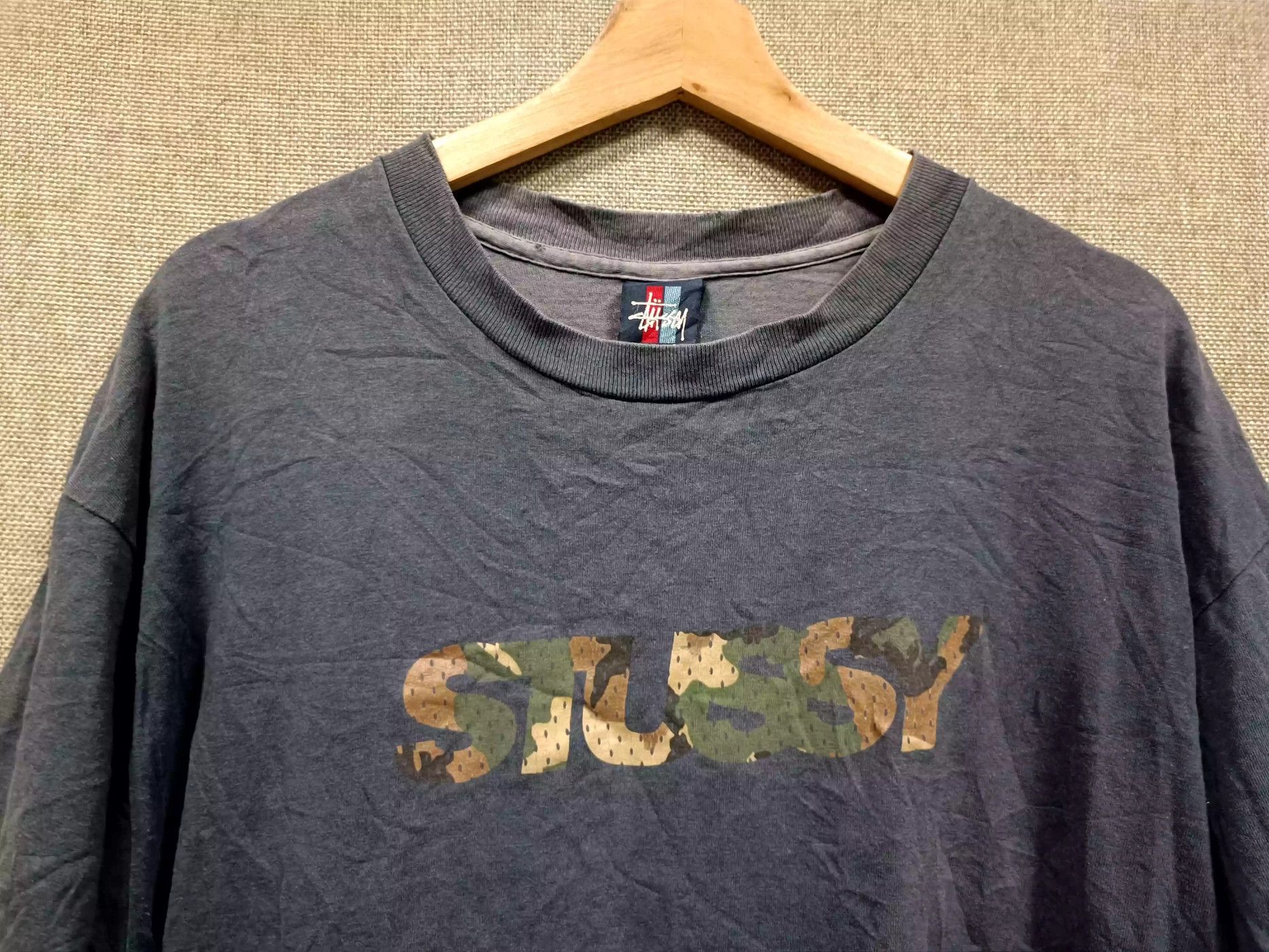 Stussy vintage 90s t shirt stussy made in usa Size US XL / EU 56 / 4 - 2 Thumbnail