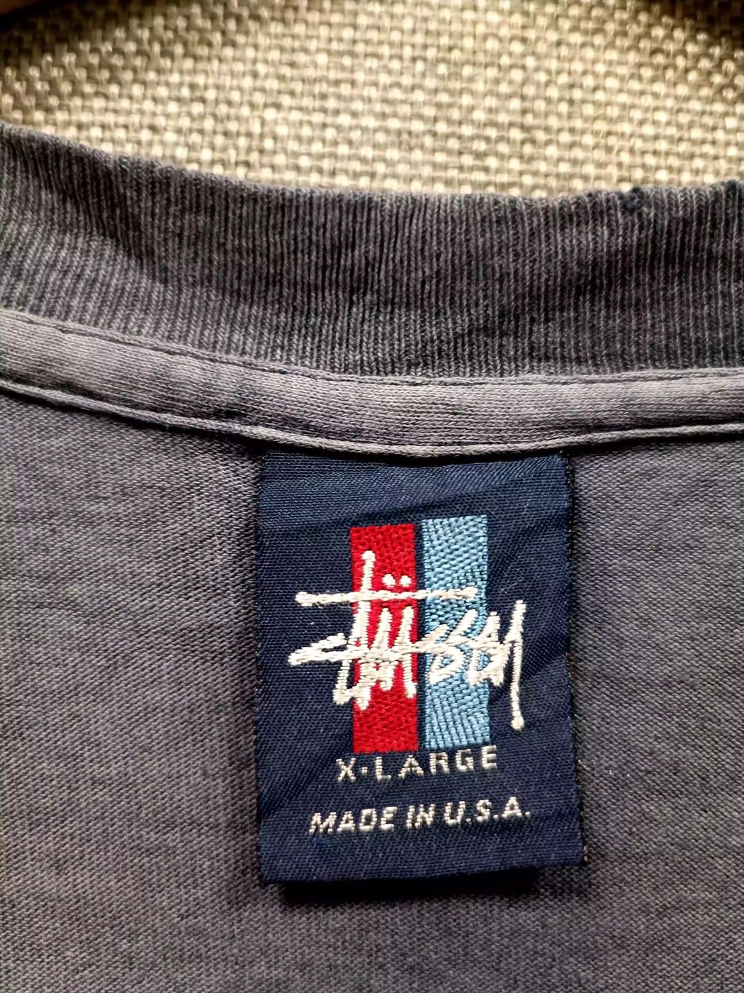 Stussy vintage 90s t shirt stussy made in usa Size US XL / EU 56 / 4 - 5 Thumbnail