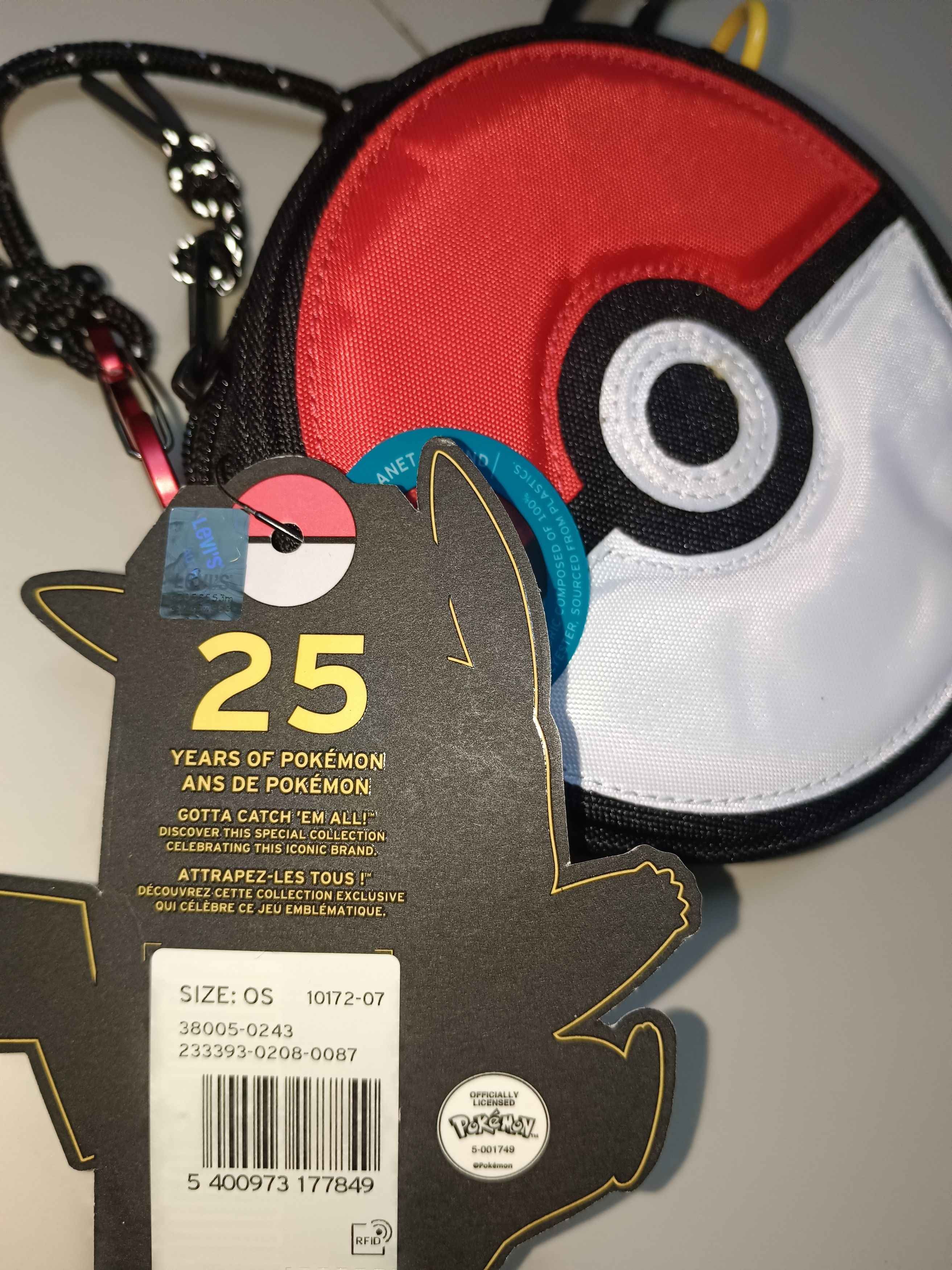Levi's × Pokemon LEVIS X POKEMON POKEBALL CROSSBODY Size ONE SIZE - 8 Thumbnail