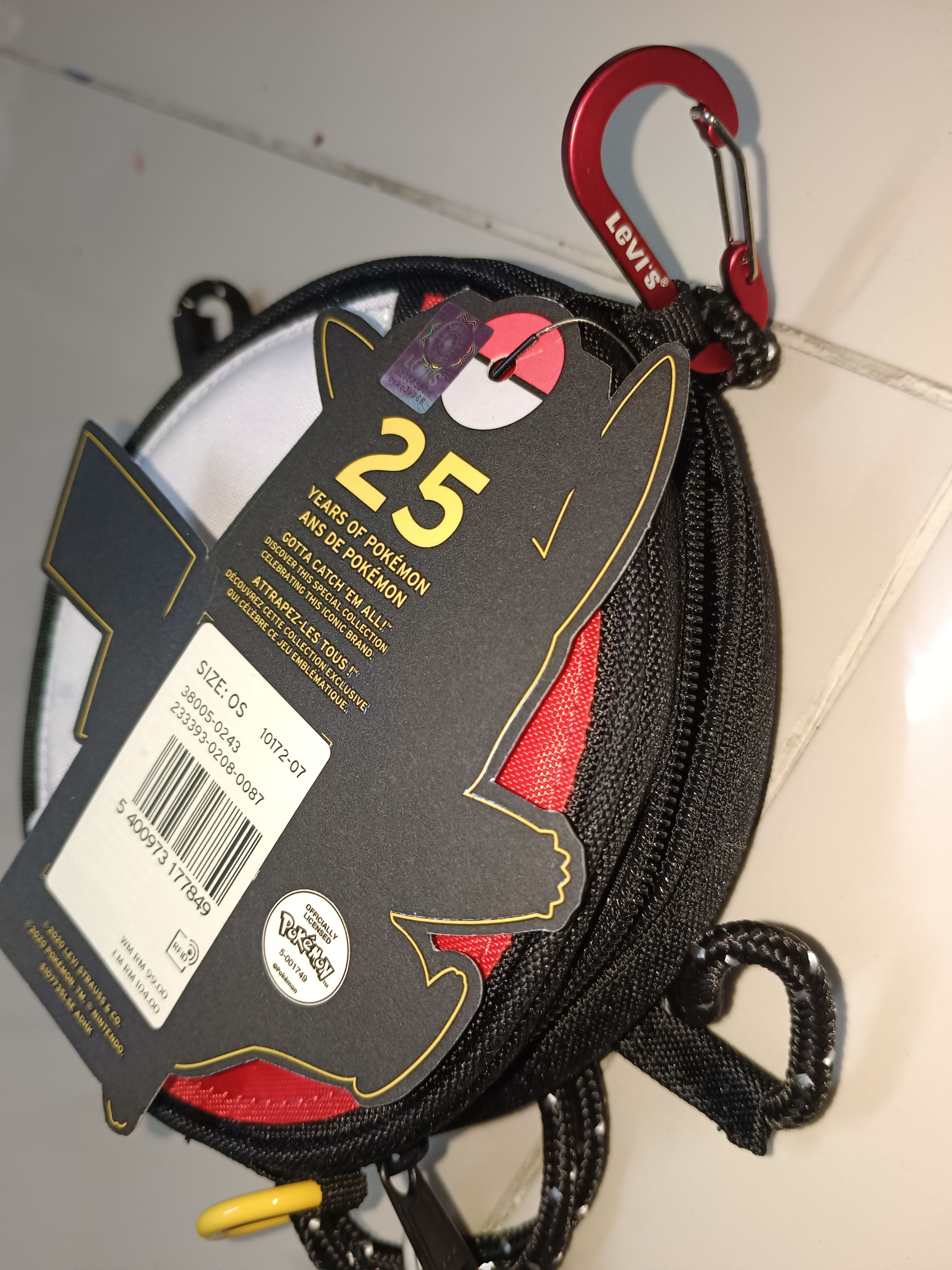 Levi's × Pokemon LEVIS X POKEMON POKEBALL CROSSBODY Size ONE SIZE - 5 Thumbnail