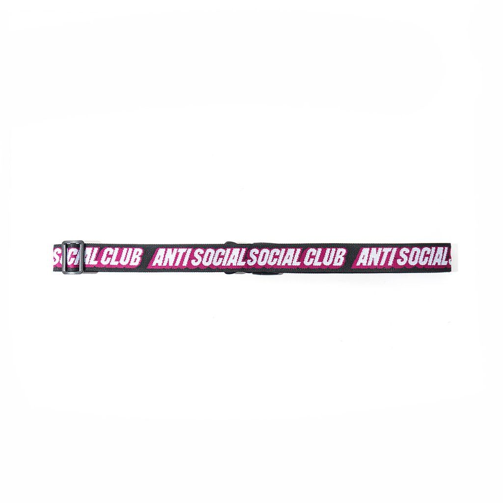 Anti Social Social Club Safe and Sound Luggage Strap Black Size ONE SIZE - 5 Thumbnail