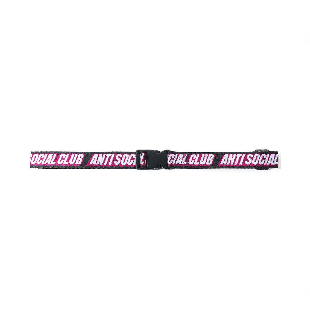Anti Social Social Club Safe and Sound Luggage Strap Black Size ONE SIZE - 3 Thumbnail