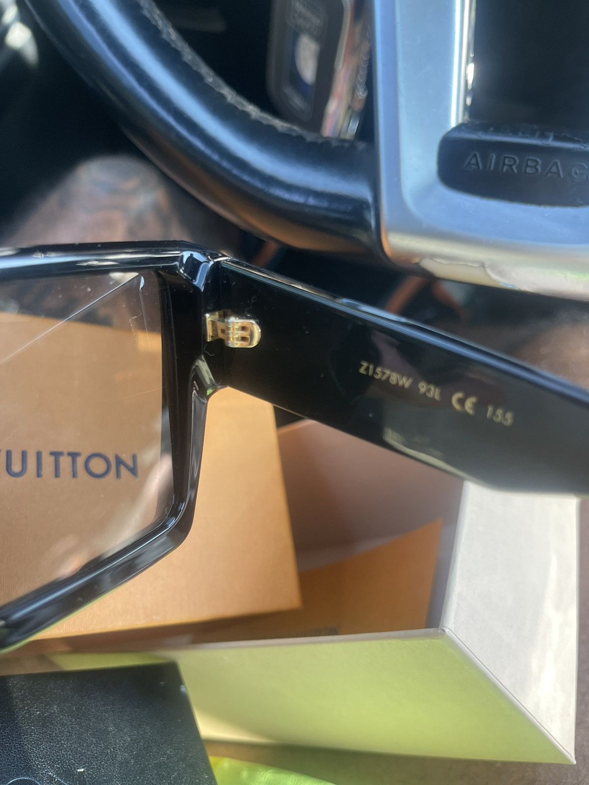 Louis Vuitton Louis Vuitton Cyclone Sunglasses Z1578W Virgil Abloh