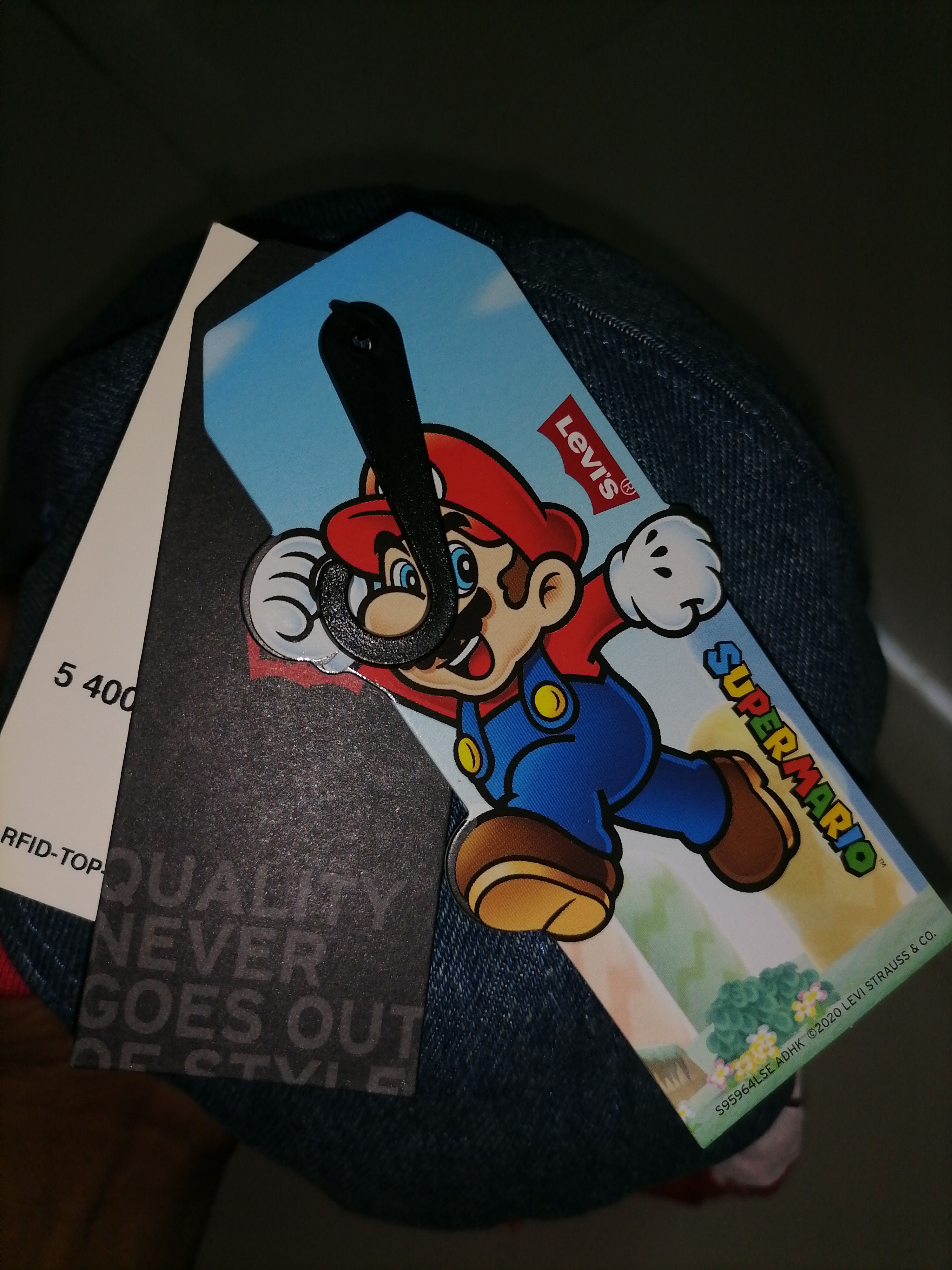 Levi's Levis x Nintendo Super Mario Cap Size ONE SIZE - 3 Thumbnail