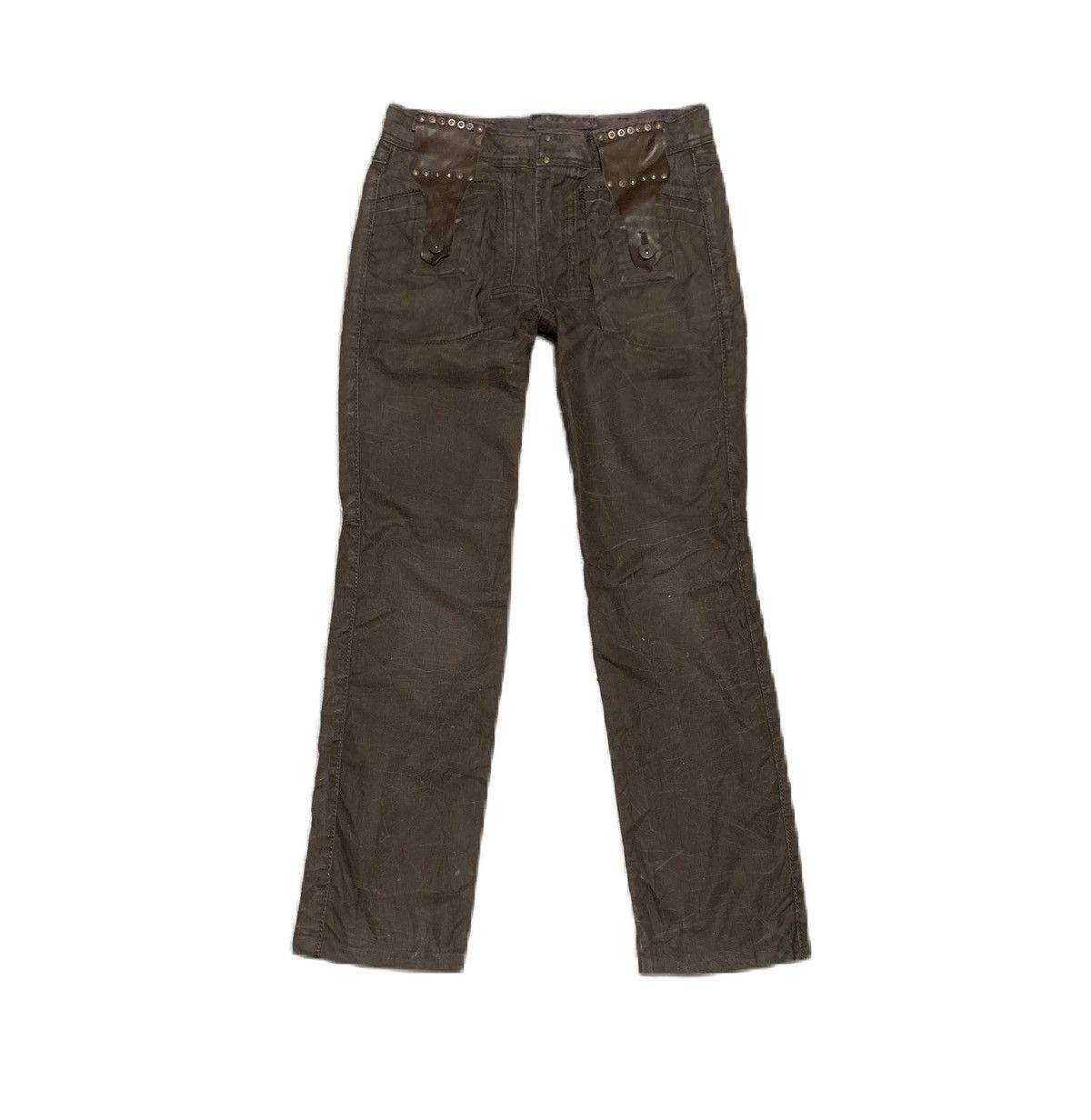 Marithe + Francois Girbaud Vintage 90s Marithe Francois Girbaud Brown Jeans Size US 29 - 1 Thumbnail