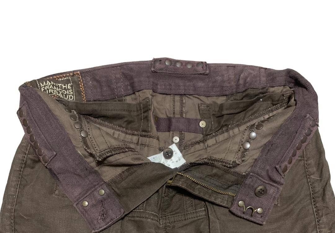 Marithe + Francois Girbaud Vintage 90s Marithe Francois Girbaud Brown Jeans Size US 29 - 8 Thumbnail