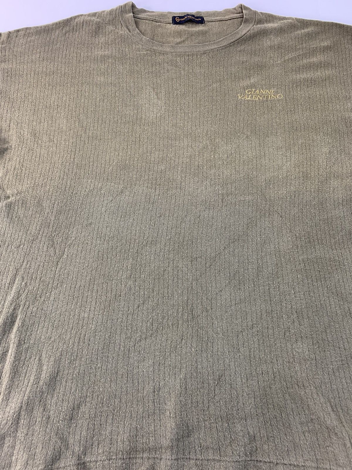 Gianni Valentino Gianni Valentino Embroidery Logo Longsleeve Tee Size L / US 10 / IT 46 - 10 Thumbnail