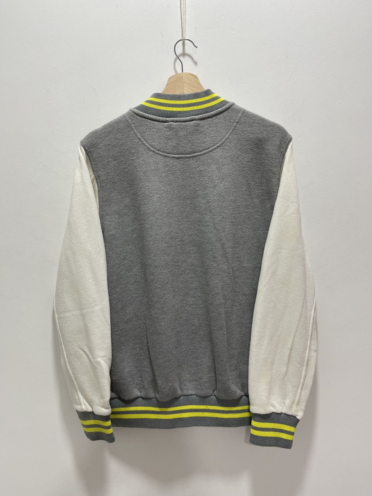 Nike Y2K NIKE SWOOSH MINI LOGO VARSITY JACKET Size US M / EU 48-50 / 2 - 5 Thumbnail