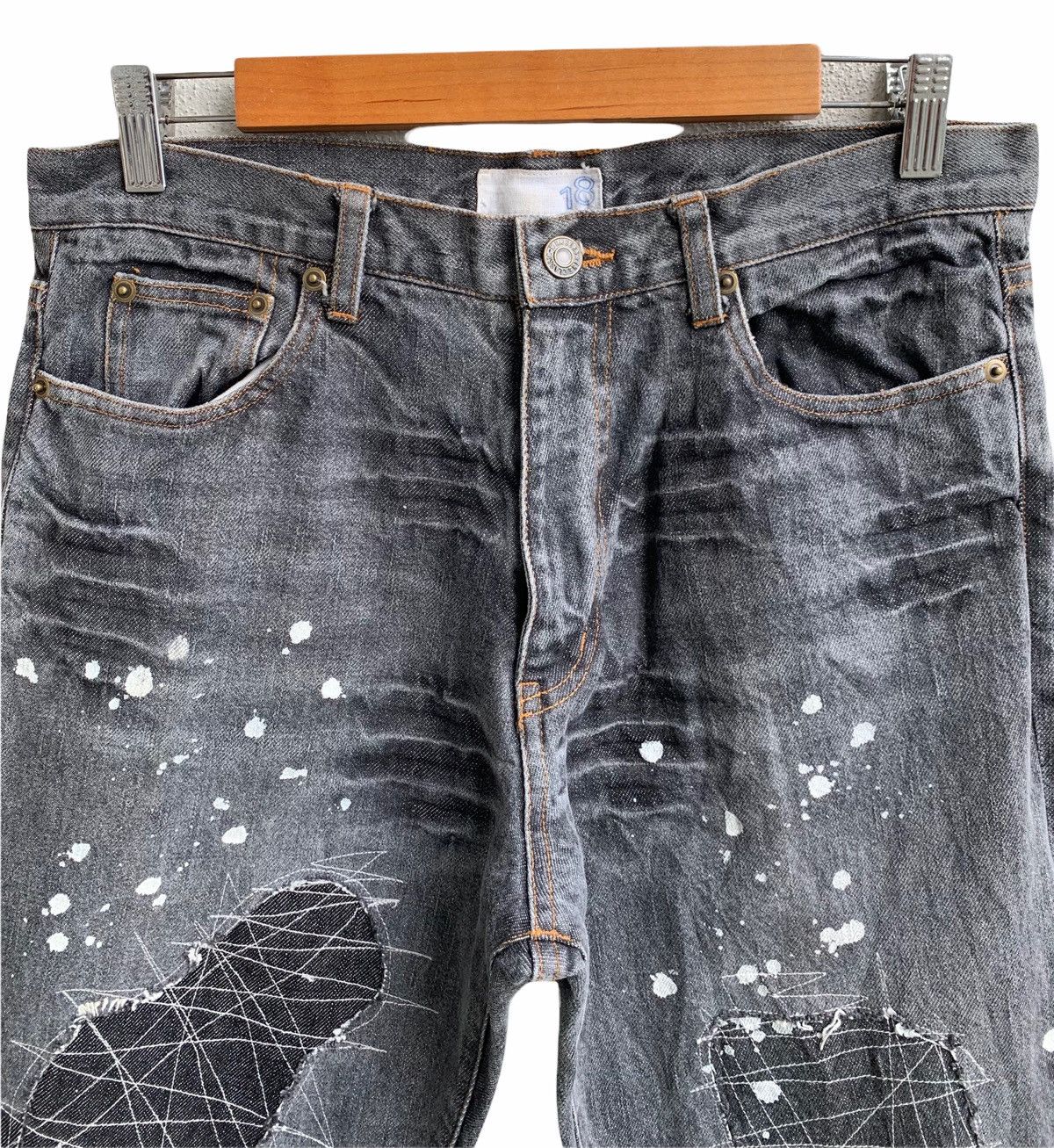 Japanese Brand Distressed Japanese Brand Denim Jeans Size US 32 / EU 48 - 5 Thumbnail