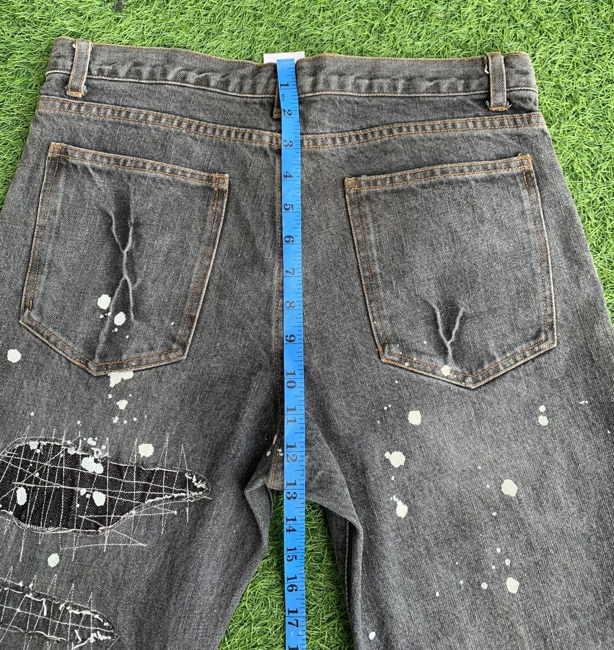 Japanese Brand Distressed Japanese Brand Denim Jeans Size US 32 / EU 48 - 14 Thumbnail