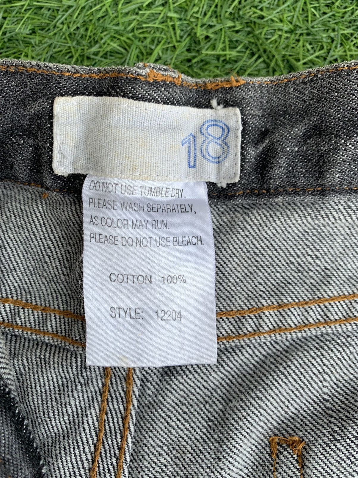 Japanese Brand Distressed Japanese Brand Denim Jeans Size US 32 / EU 48 - 11 Thumbnail