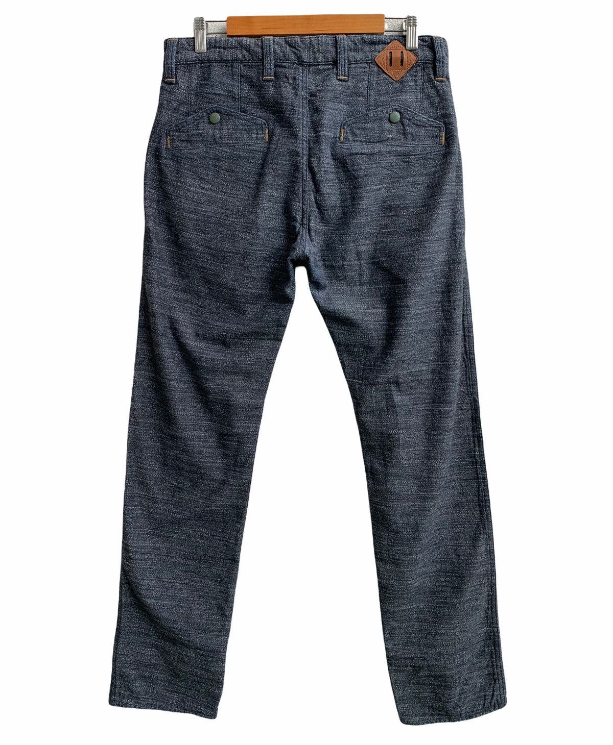 Japanese Brand Vintage Man Made Salt Papper HTClosangles Pants Size US 32 / EU 48 - 2 Thumbnail