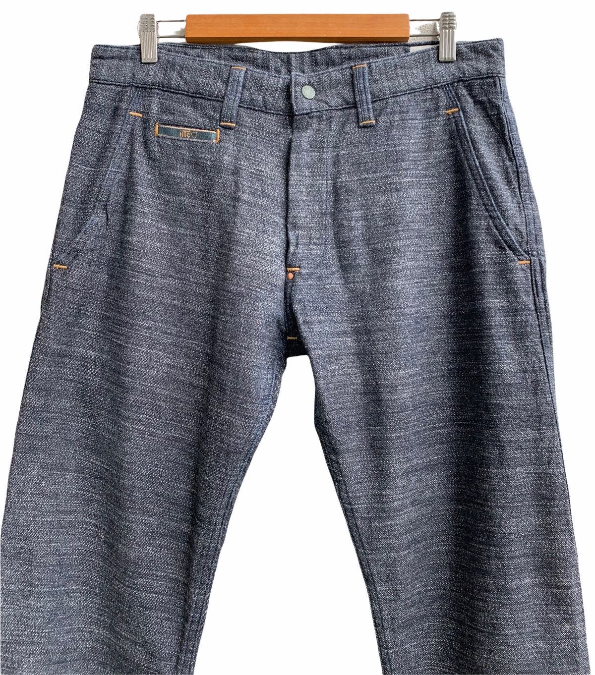 Japanese Brand Vintage Man Made Salt Papper HTClosangles Pants Size US 32 / EU 48 - 5 Thumbnail
