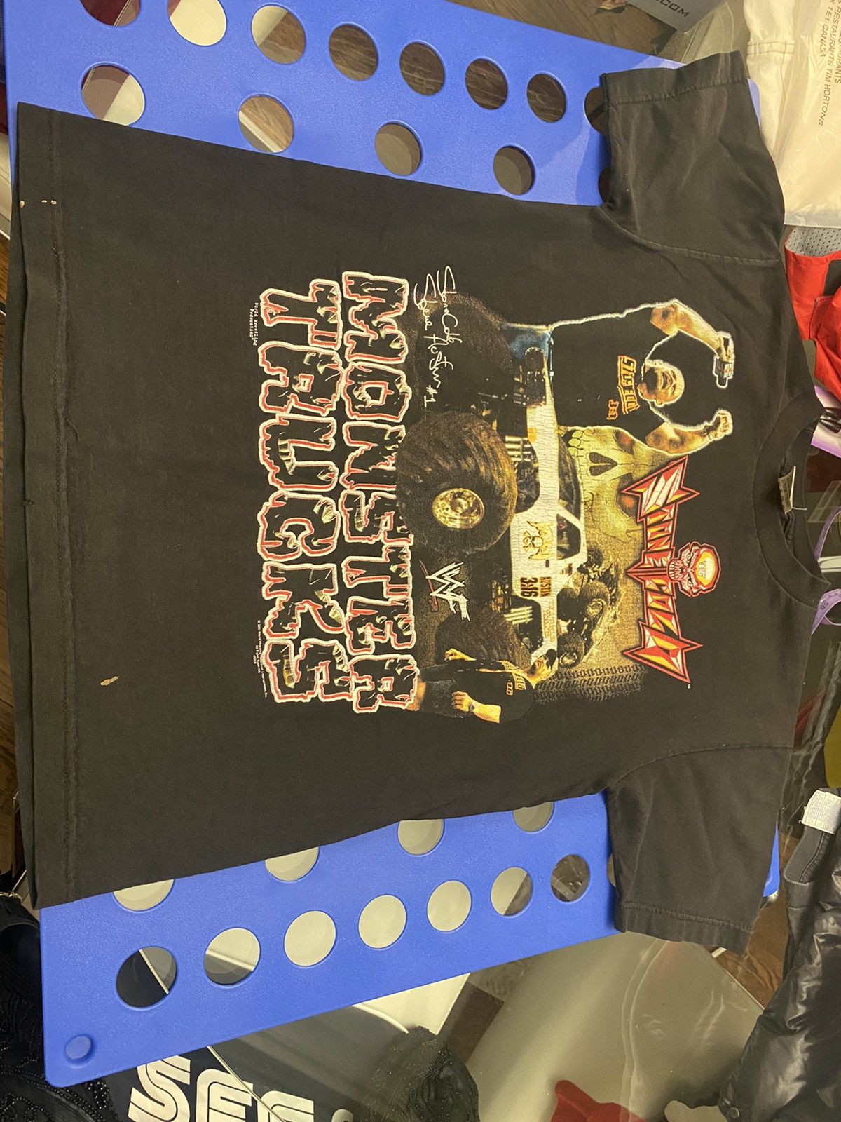 image of Vintage Wwf 2001 Stone Cold Steve Austin Monster Truck in Black, Men's (Size Medium)