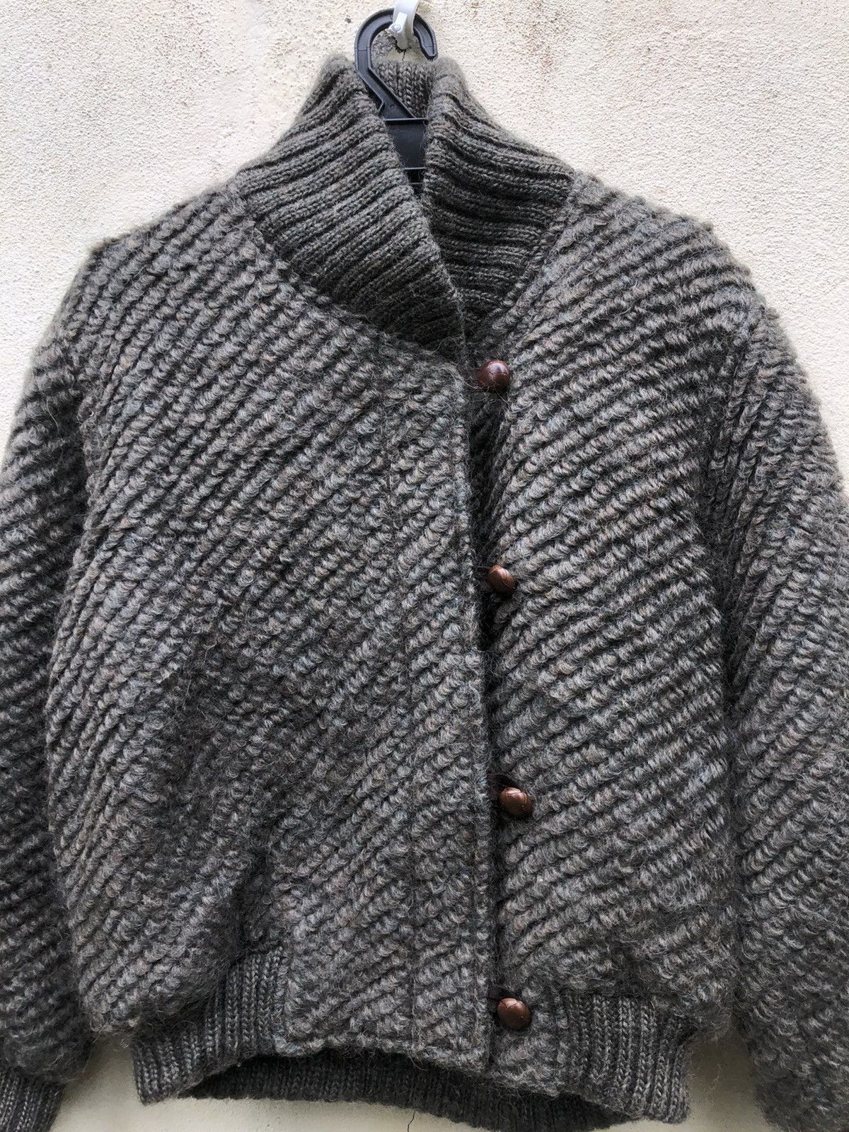 Burberry × Burberry Prorsum × Vintage BINDING OFFER ❌MOHAIR Vintage Burberry Wool Mushroom Button Size US M / EU 48-50 / 2 - 8 Thumbnail