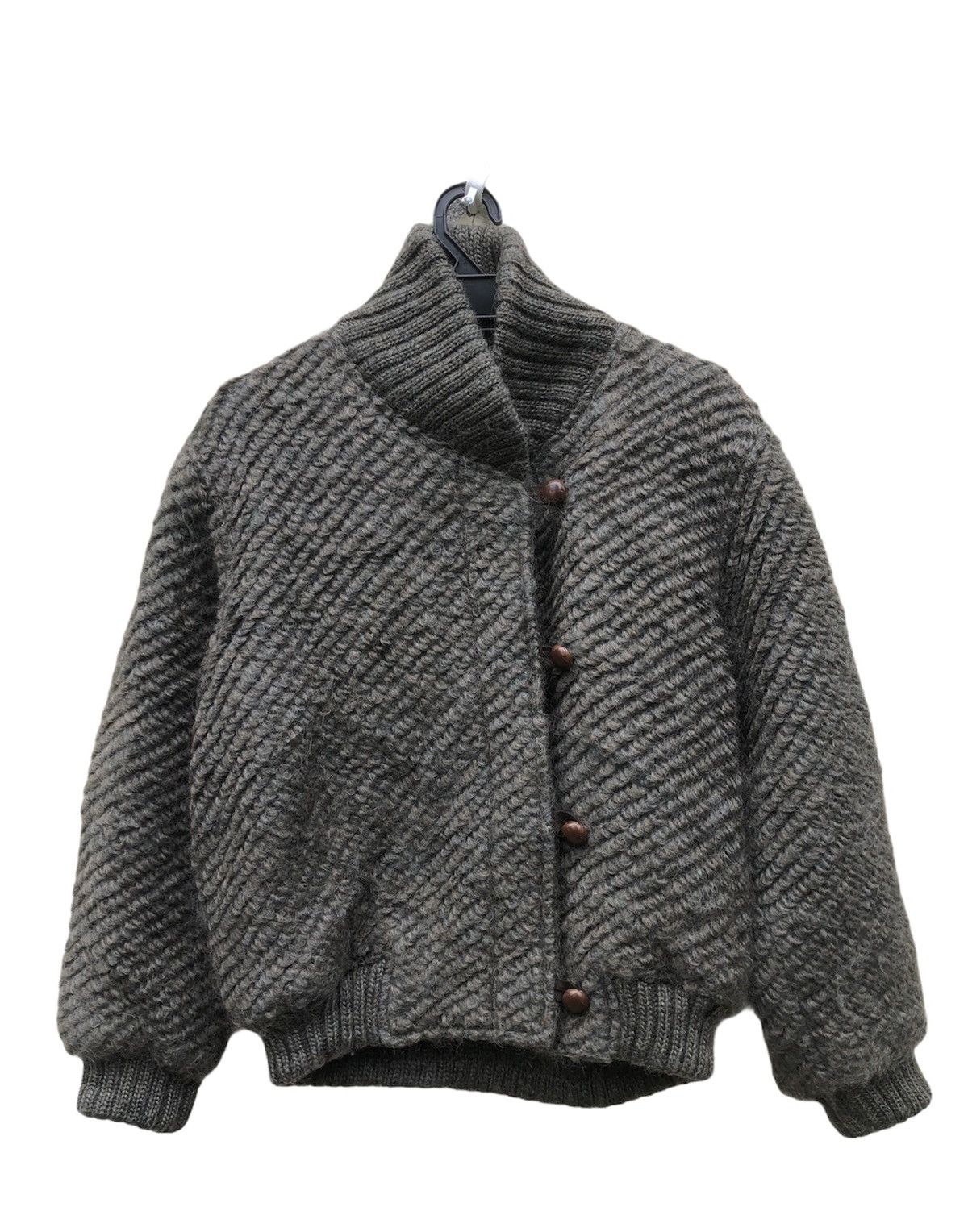 Burberry × Burberry Prorsum × Vintage BINDING OFFER ❌MOHAIR Vintage Burberry Wool Mushroom Button Size US M / EU 48-50 / 2 - 1 Thumbnail