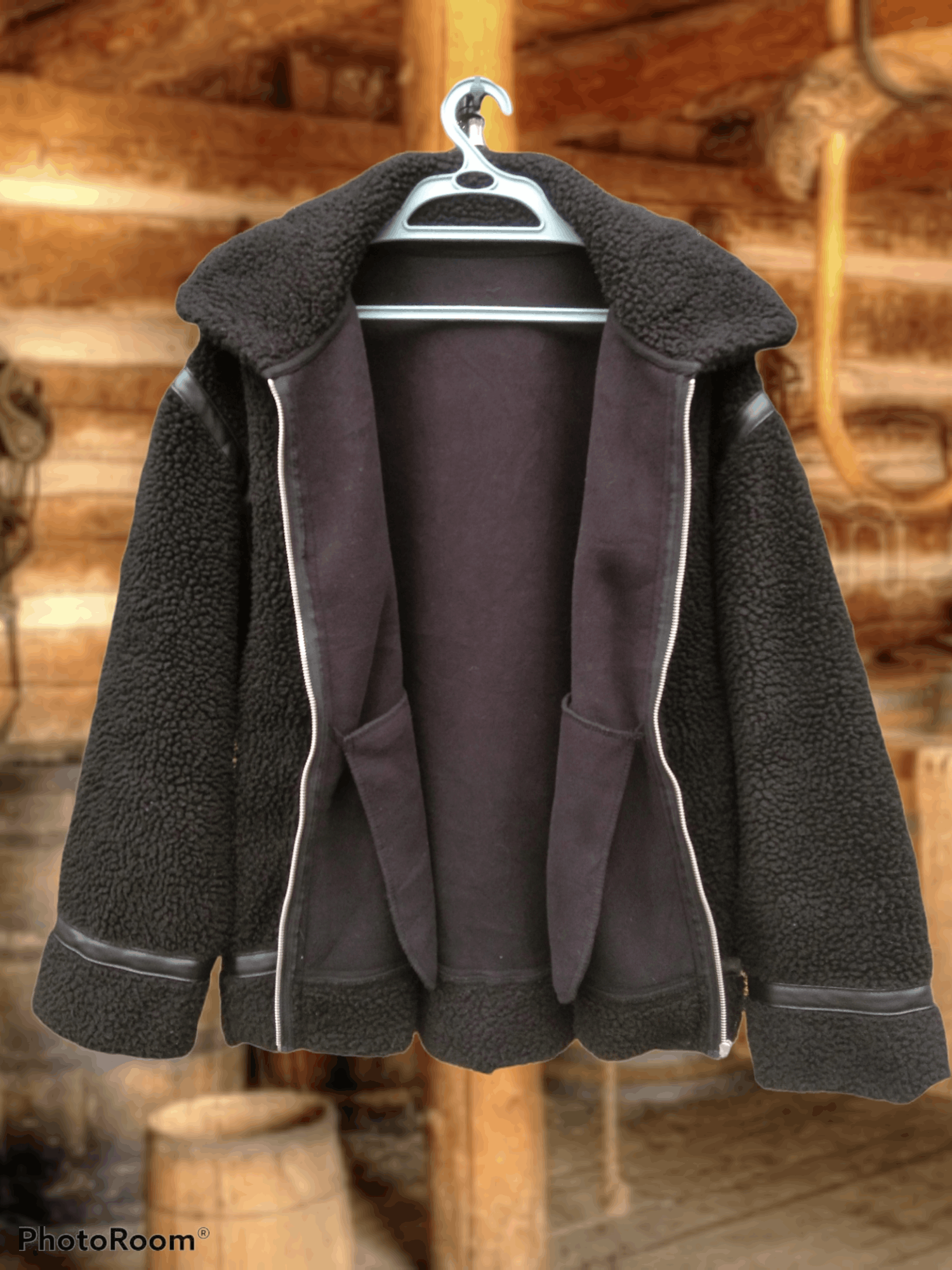 image of Outdoor Life Deep Pile Fleece Sherpa Jacket, Men's (Size XL)