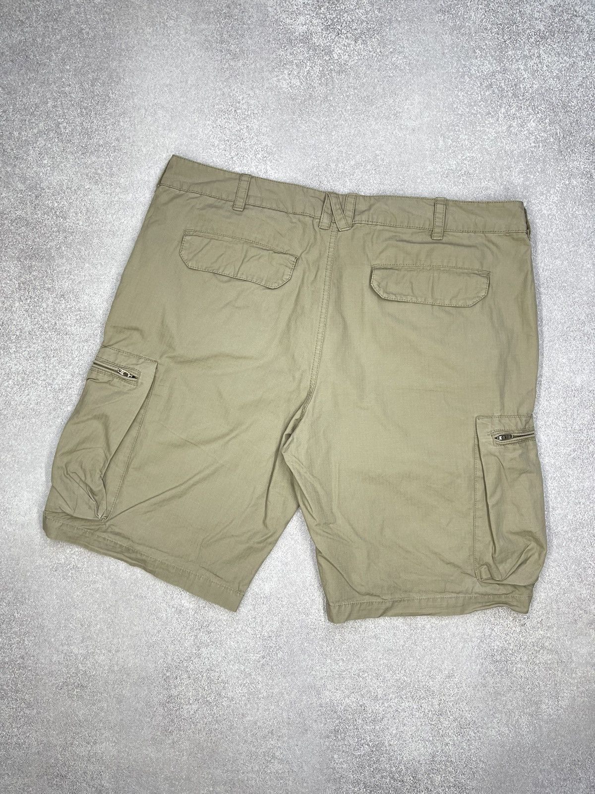 Nike Vintage Nike Cargo Shorts Beige Drill Y2K Nylon TN Size L Size US 34 / EU 50 - 4 Thumbnail