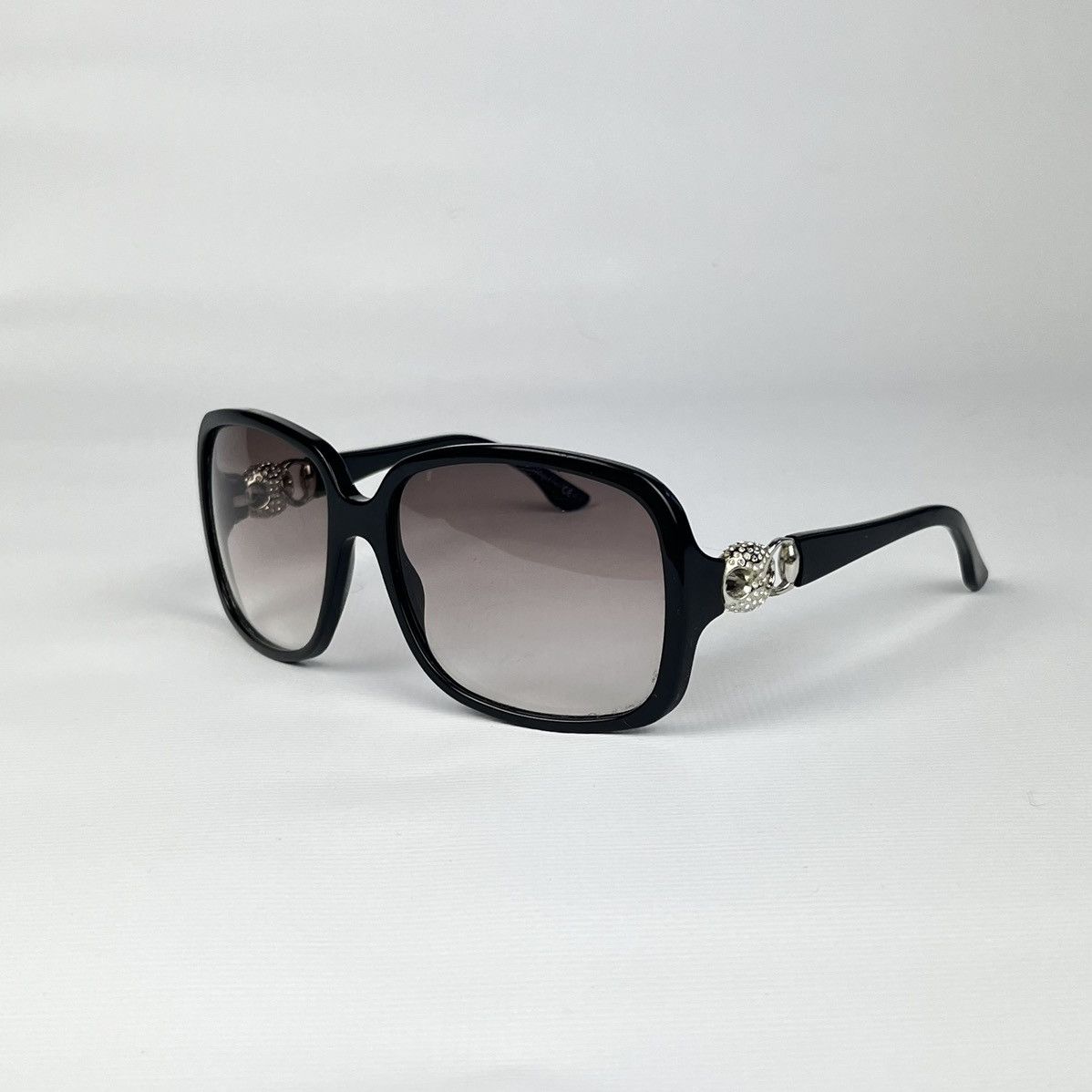 Gucci big Logo Swarovski rhinestones Sunglasses gg3107